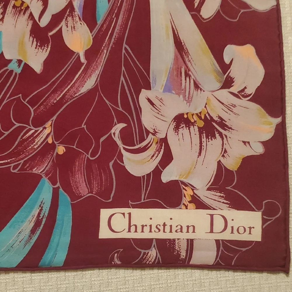 Dior luxurious silk